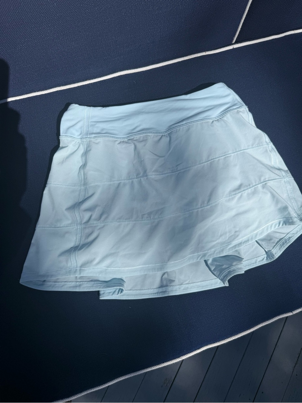 lululemon Light Blue Women's Athletic tennis skirt 4